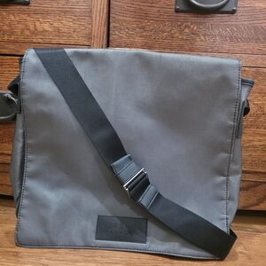 Versace Men's Gray Messenger Bag